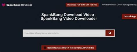 Mejor descargador de SpankBang